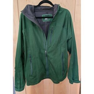REI Mens Green Softshell Jacket Size L